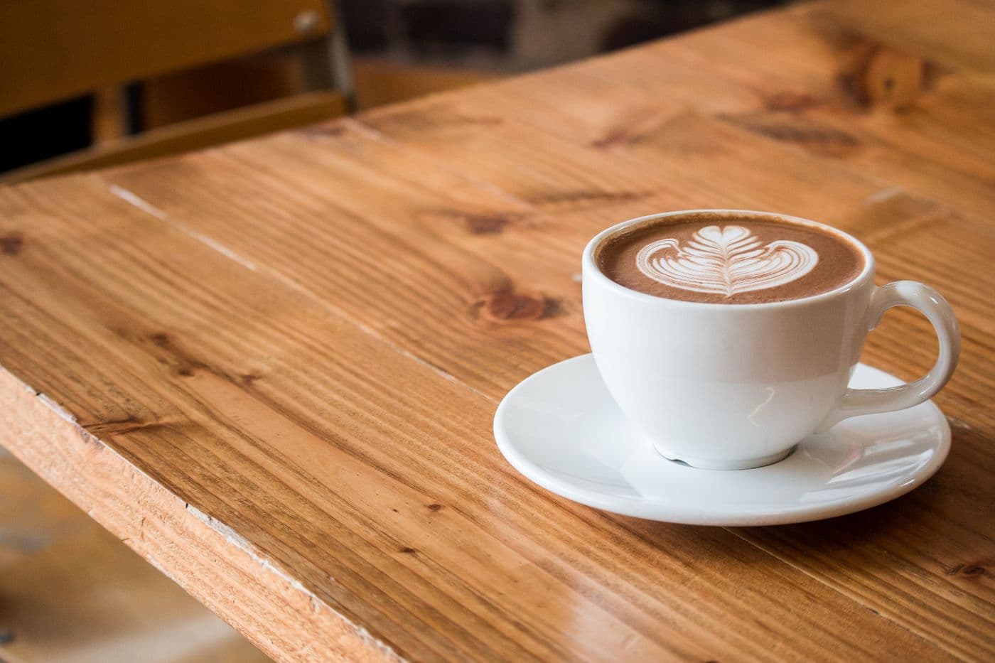 A fresh cup of coffee at Quick Stop in the morning